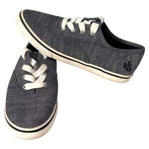 Lauren Ralph Lauren Jaelyn Gray Sneakers, Size 6B for Women, Excellent Condition